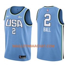 Maillot NBA Los Angeles Lakers Lonzo Ball 2 Nike 2019 Rising Star Swingman - Homme